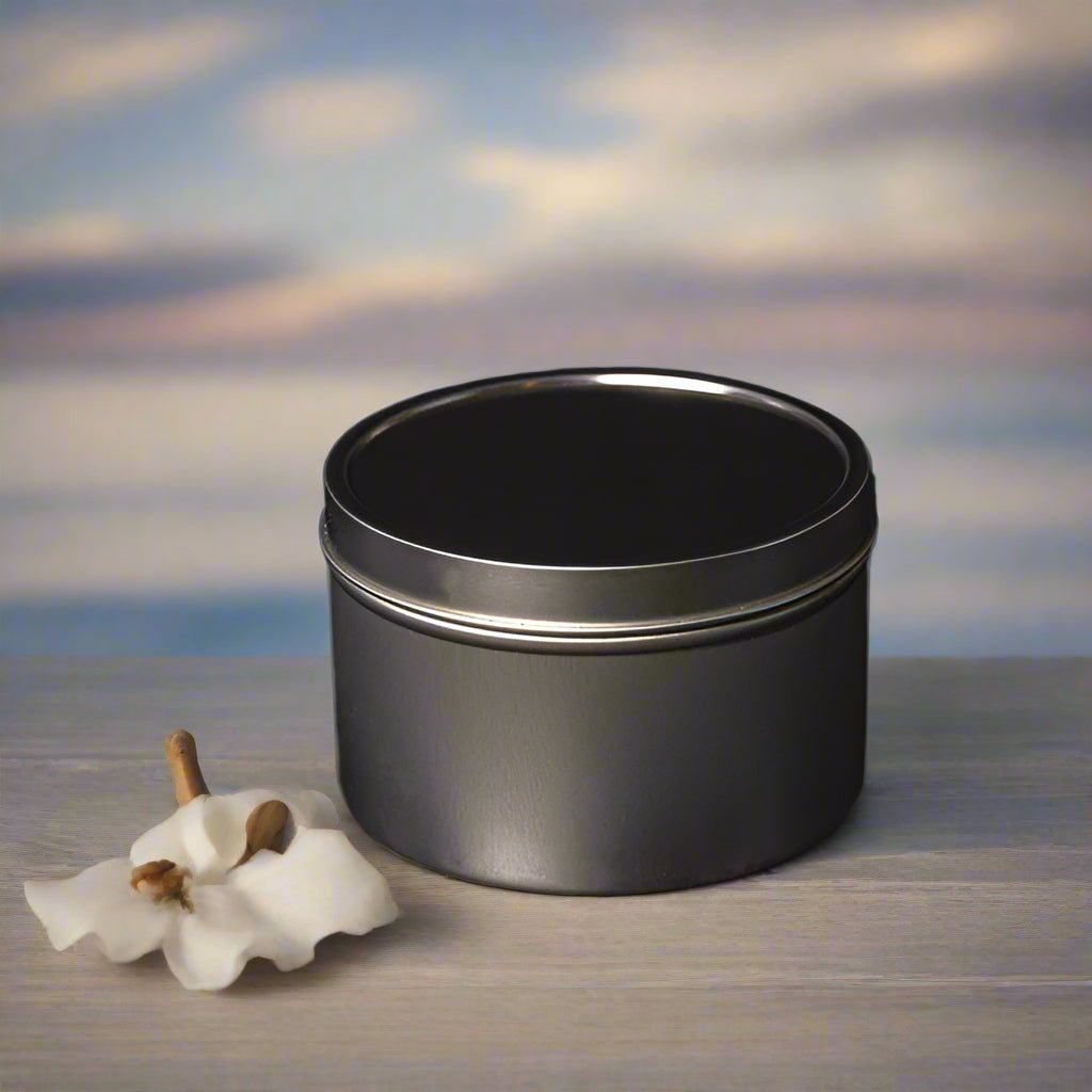 4 oz Wick Tin with Lid-Seaside Serenity