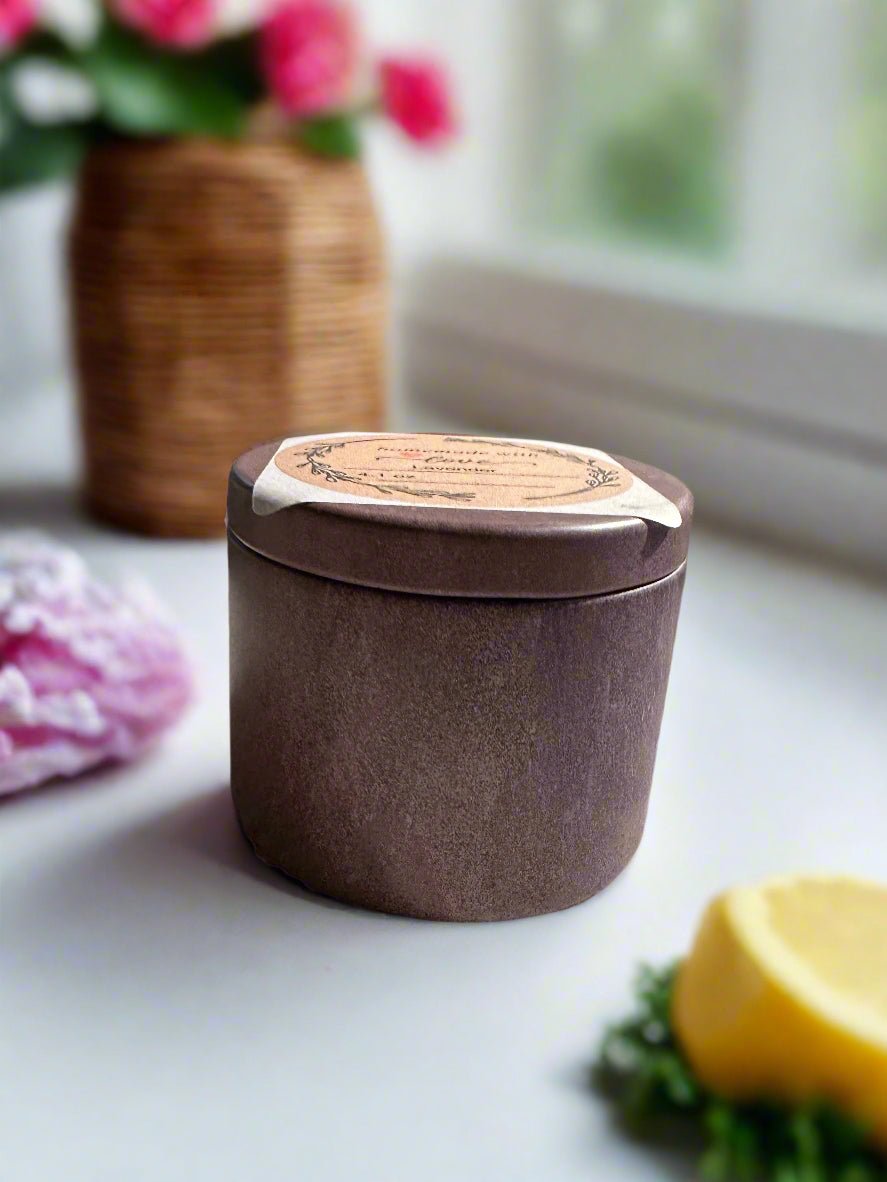 4 oz Wickless Vintage Tin with Lid-Summer Tea