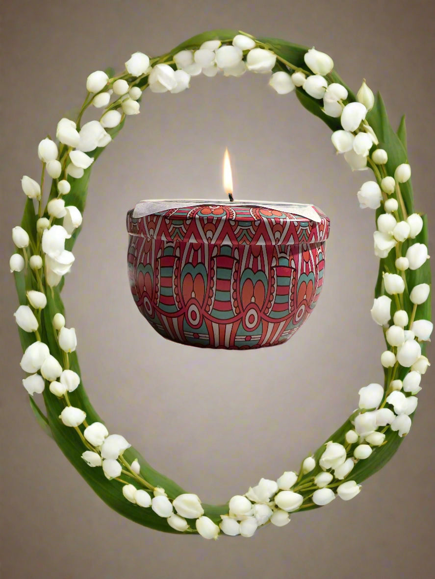 3 oz Wickless Decorative Tin-Lily of the Valley