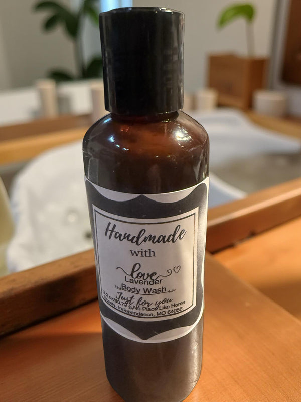 Lavender Body Wash 3 oz - No Place Like Home Scents