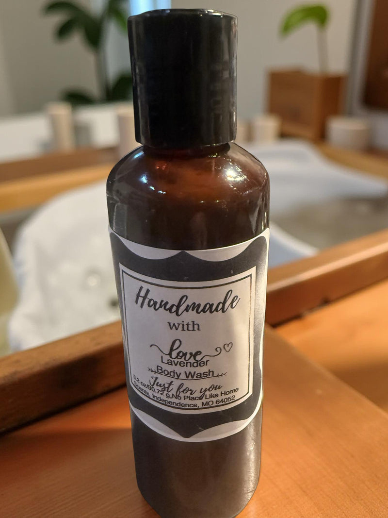 Lavender Body Wash 3 oz - No Place Like Home Scents