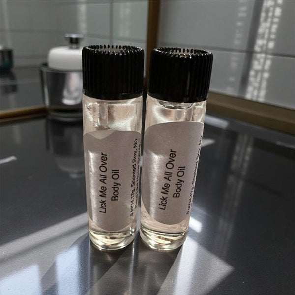 .5 oz Lick Me All Over Body Oil - No Place Like Home Scents