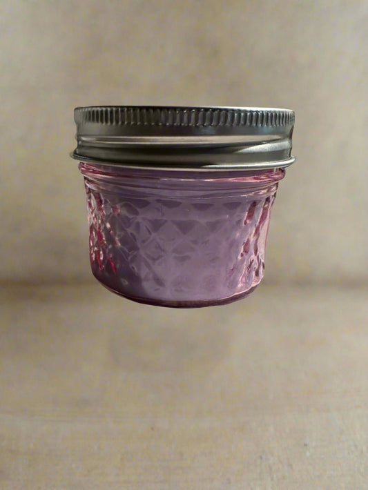 4 oz Wick Pink Mason Jar-Summer Tea