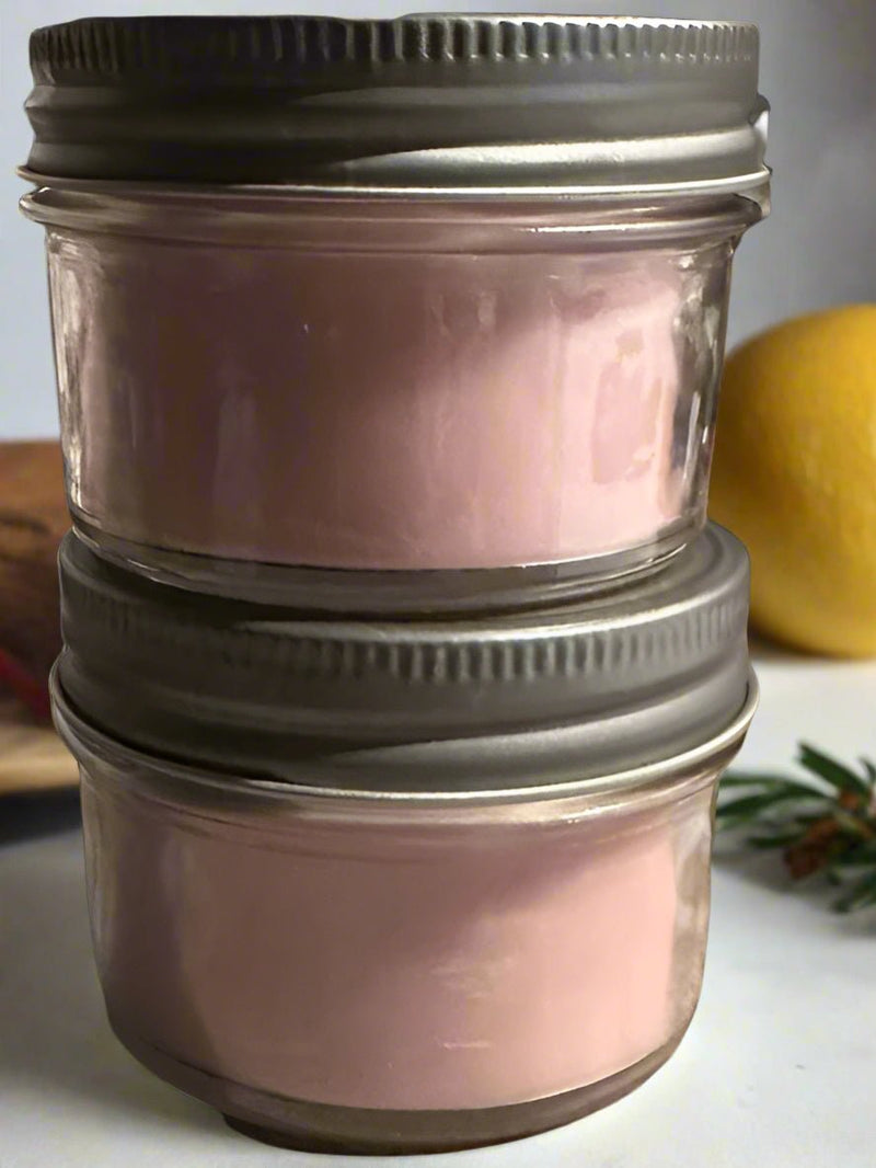 4 oz Wick Jar with Lid - Hot Toddy - No Place Like Home Scents
