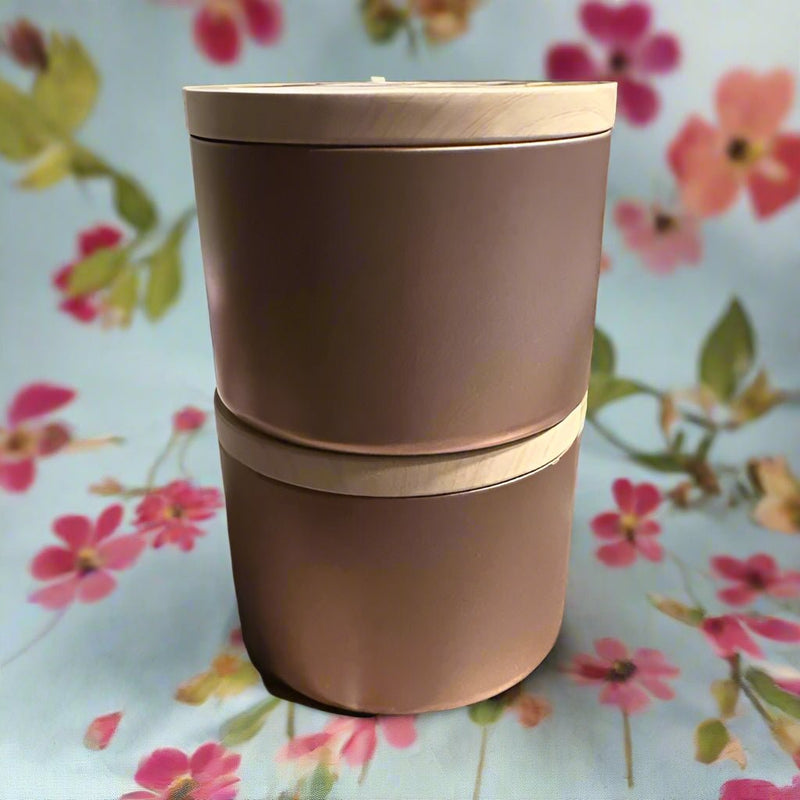 8 oz Wick Rose Gold Tin - Seasalt Blossom - No Place Like Home Scents