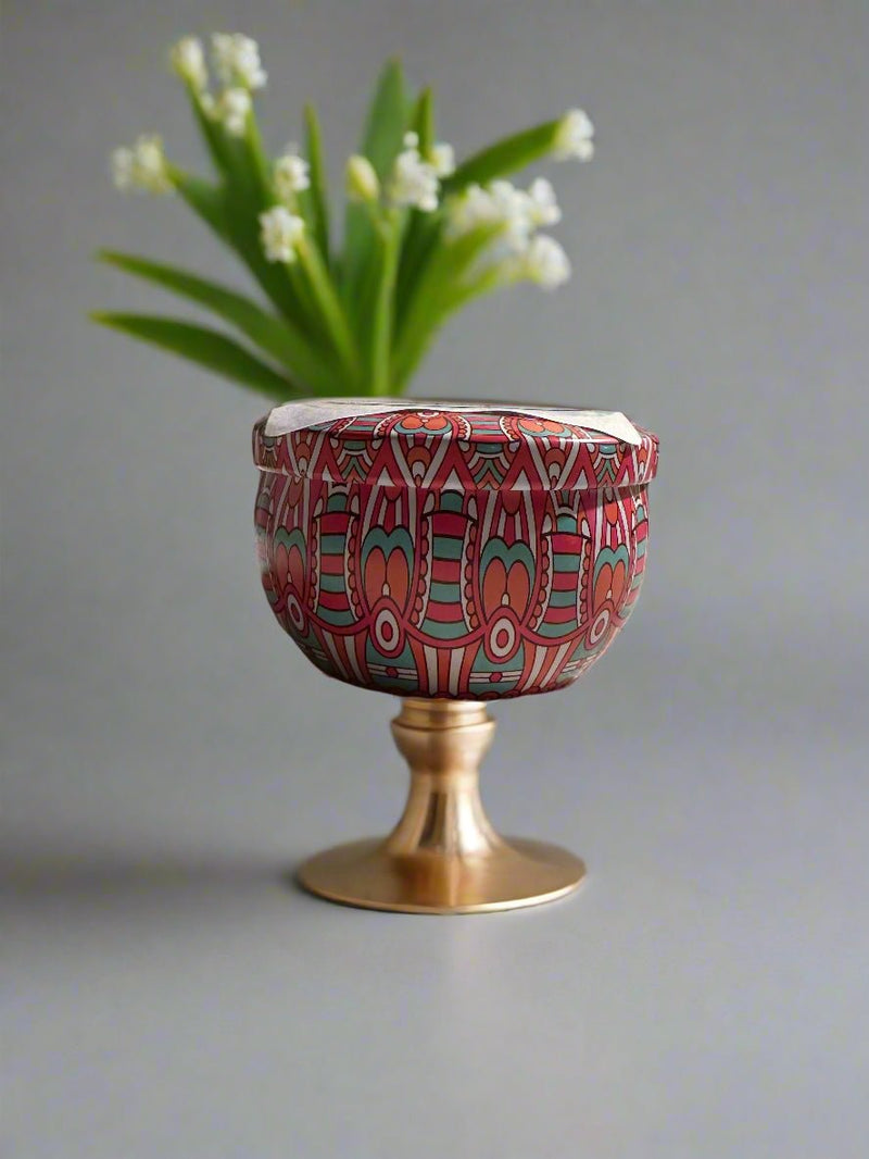 3 oz Wick Decorative Metal Tin - Lily of the Valley - No Place Like Home Scents