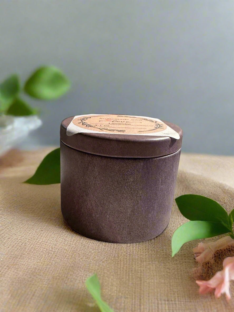 4 oz Wick Vintage Tin with Lid - Summer Tea - No Place Like Home Scents