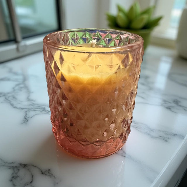3 oz Wick Pink Jar-Jasmine