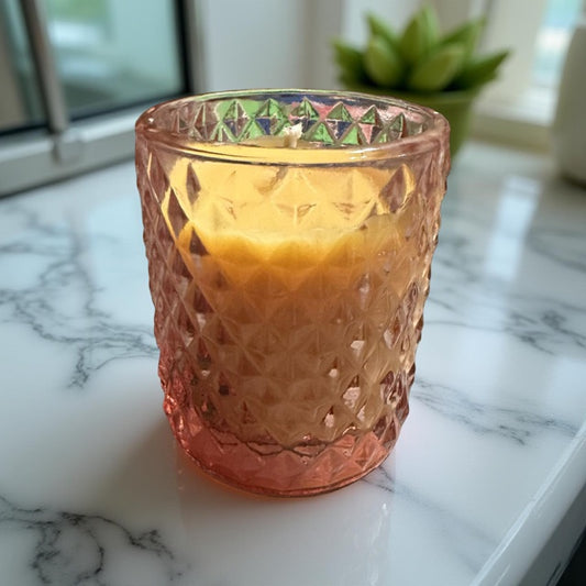 3 oz Wick Pink Jar-Jasmine