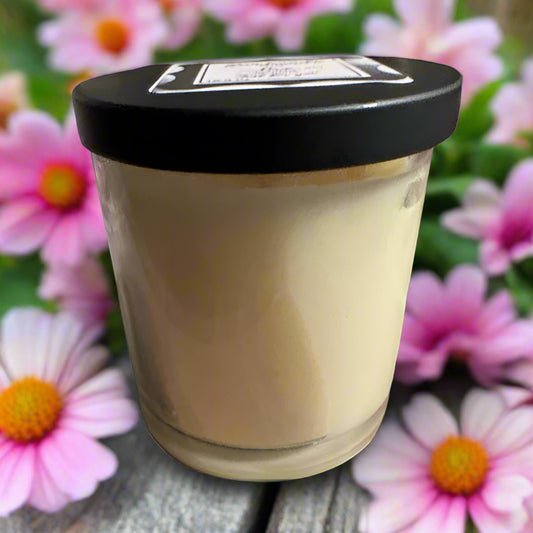 10 oz Wick Jar with Lid-Jasmine