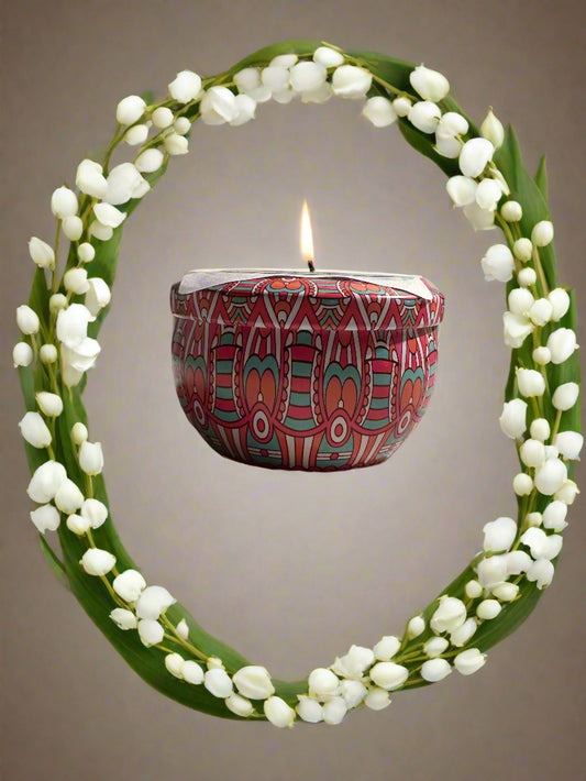 3 oz Wickless Decorative Tin-Lily of the Valley