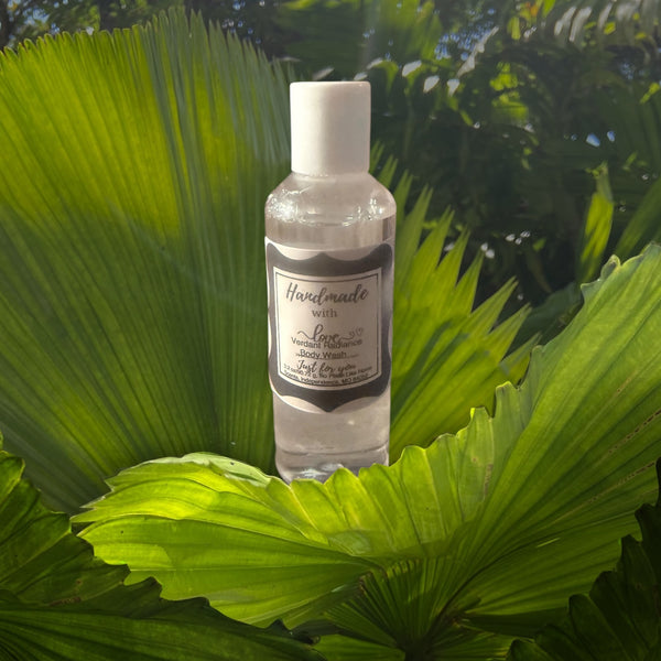 Verdant Radiance Aug Body Wash 3 Oz Lime Green Apple Scent