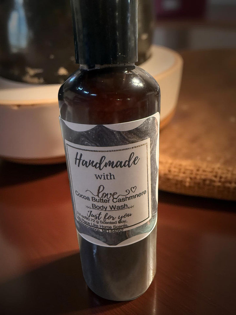 Cocoa Butter Cashmere Body Wash 3 oz - No Place Like Home Scents