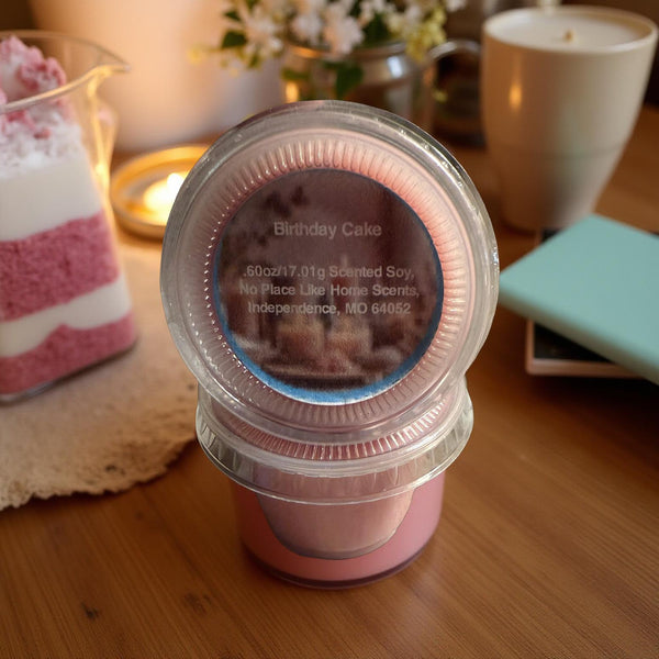 Scent Shot Birthday Cake Fragrance Oil For Wax Melts - No Place Like Home Scents