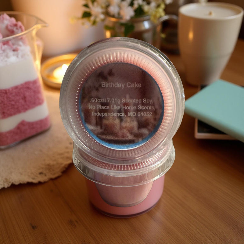Scent Shot Birthday Cake Fragrance Oil For Wax Melts - No Place Like Home Scents
