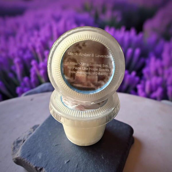 Scent Shot Black Amber And Lavender Fragrance Oil For Home Diffuser And Car Air Freshener - No Place Like Home Scents