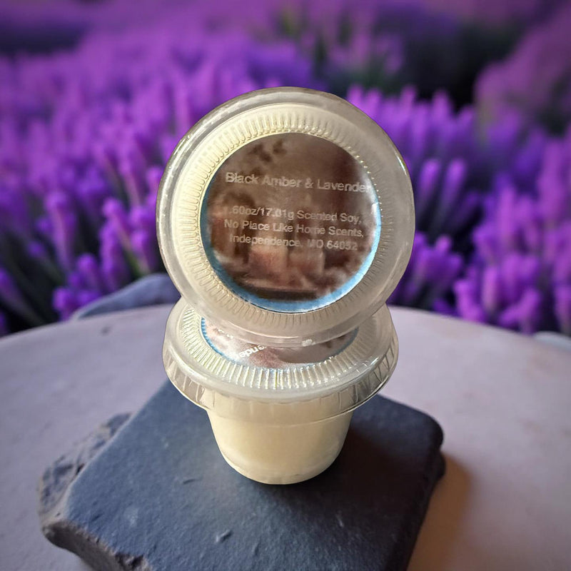Scent Shot Black Amber And Lavender Fragrance Oil For Home Diffuser And Car Air Freshener - No Place Like Home Scents