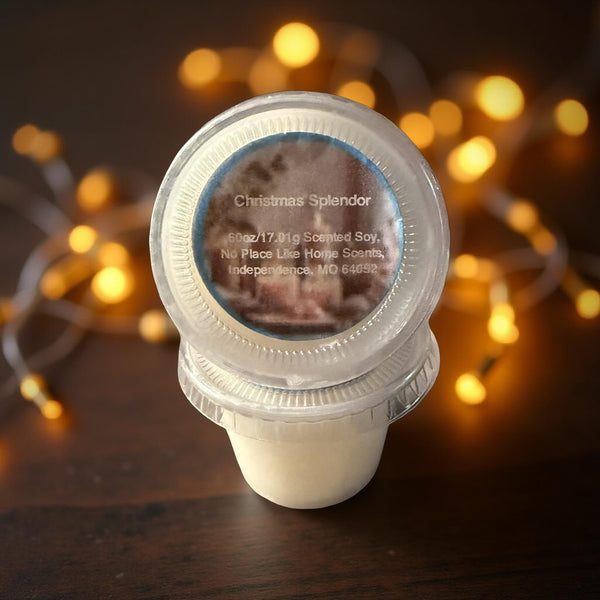 Scent Shot Christmas Splendor Scented Wax Melt Gift Set with Festive Aromas for Holiday Home Fragrance - No Place Like Home Scents
