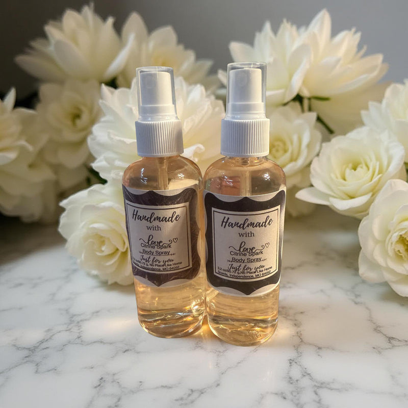 Citrine Spark(Nov) Body Spray 3 oz - No Place Like Home Scents