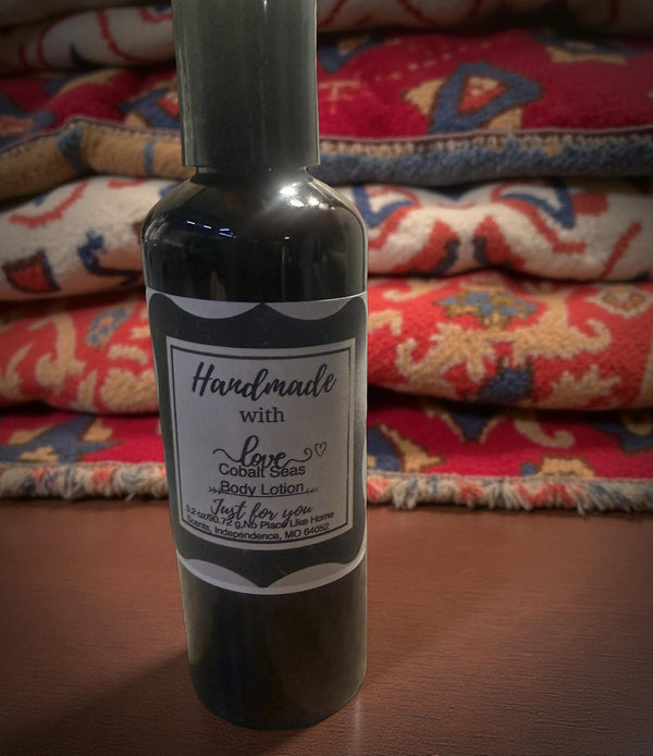 Cobalt Seas (Sept) Body Lotion 3 oz - No Place Like Home Scents