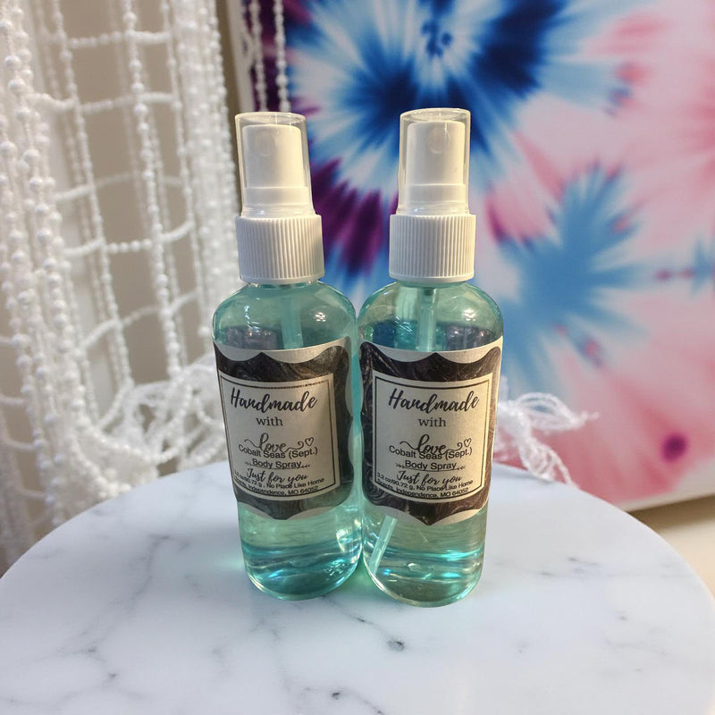 Cobalt Seas(Sept) Body Spray 3 oz - No Place Like Home Scents