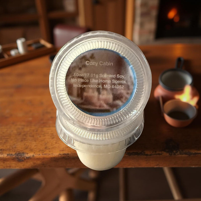 Scent Shot Cozy Cabin Wax Melt Home Fragrance For Living Room Cabin Aroma Cozy Ambience - No Place Like Home Scents