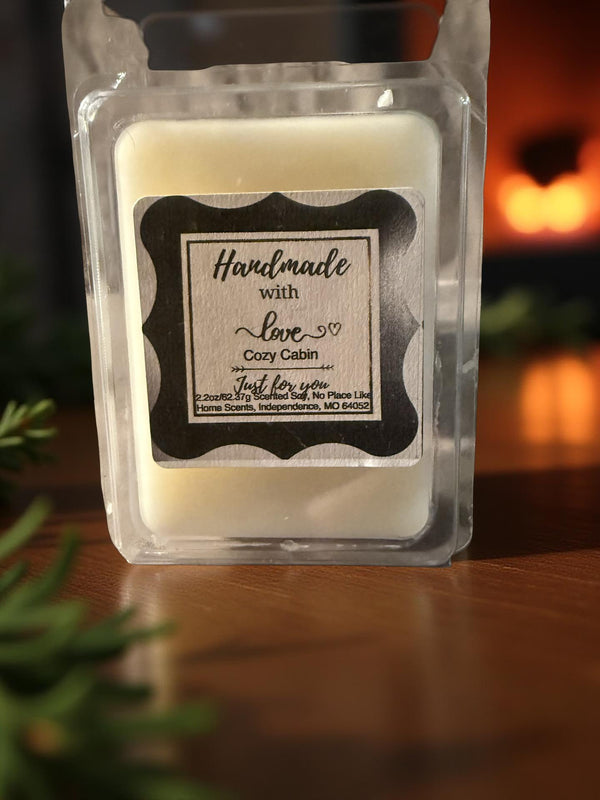 Wax Melts Cozy Cabin Scented Wax Melts Set For Home Fragrance Soy Wax Hand Poured Long Lasting Home Decor Gift - No Place Like Home Scents