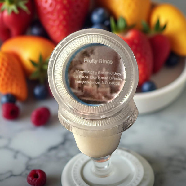 Scent Shot Fruity Rings Fragrance Oil For Candles And Wax Melts Long Lasting Aroma - No Place Like Home Scents