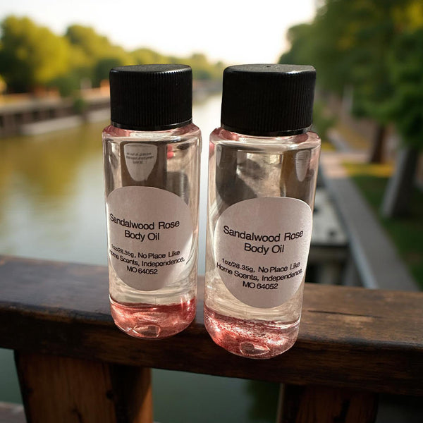 Sandalwood Rose Body Oil 1oz - No Place Like Home Scents
