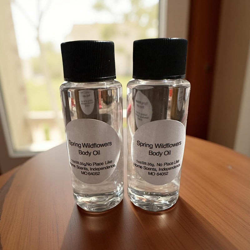 Spring Wildflowers Body Oil 1oz - No Place Like Home Scents