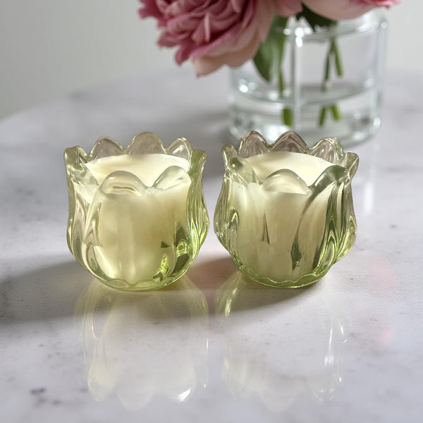 3 Oz Wickless Tulip Jar Wax Melt With Tulip Scent For Cozy Ambience And Relaxation - No Place Like Home Scents